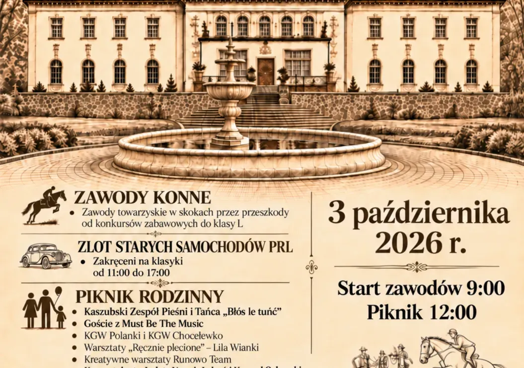 Grafika : ŚWIĘTUJ Z NAMI 30-LECIE PAŁACU!
