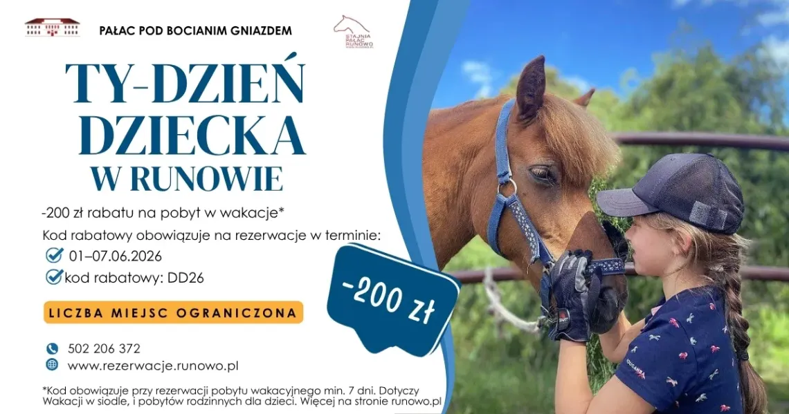 Grafika : TyDZień Dzecka - 200 zł na Wakacje w prezencie*